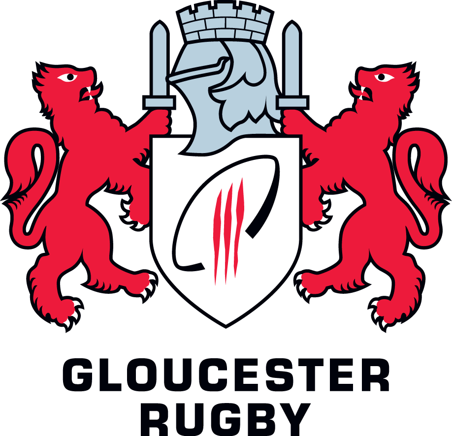 gloucester rugby pres primary logo iron on transfers for clothing